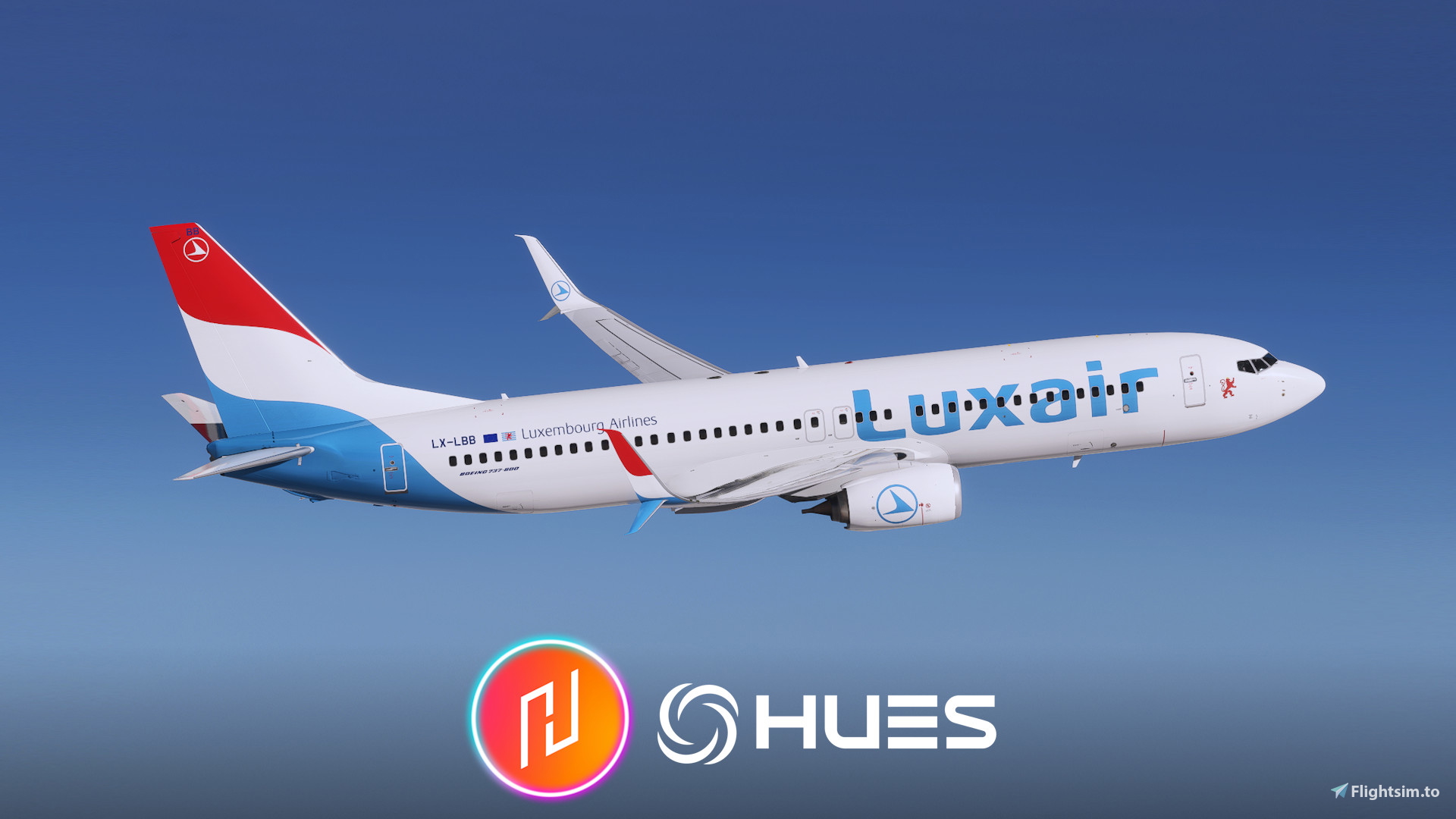 Luxair [LX-LBB] - PMDG 738 2024 - Image 1