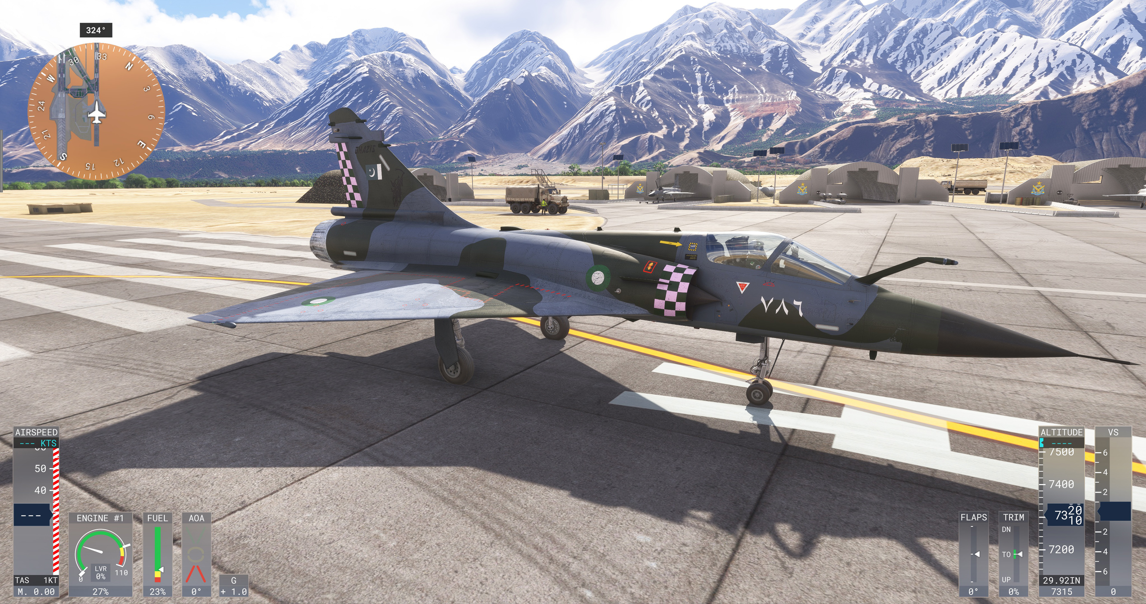 [M2K-C] Pakistan Air Force (PAF) Livery - Image 1