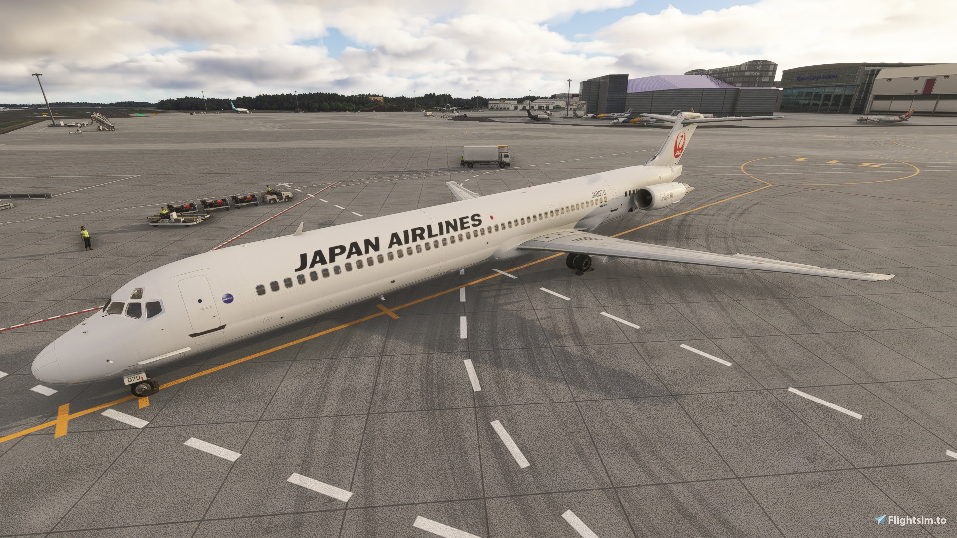 Maddog X 20th Anniversary MD-82 - Japan Airlines 'Tsurumaru