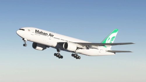 Mahan Airlines EP-MTC PMDG Boeing 777-200ER - 8K