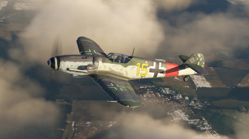 Messerschmitt Bf 109G-14/AS W.Nr. 783891, "Gelbe 15" 9./JG 300