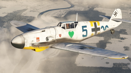 Messerschmitt Bf 109G-2 "Blaue 5" 7./JG 54