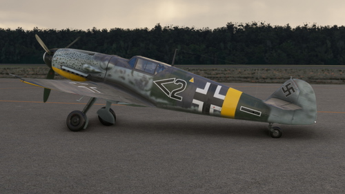 Messerschmitt Bf 109G-2 W.Nr. 13566 "Schwarzer Winkel 2" Stab II./JG 52