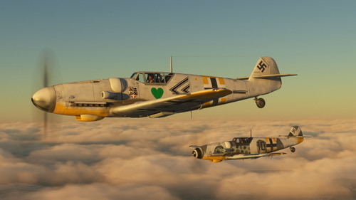 Messerschmitt Bf 109G-2/R6 W.Nr. 13949 "Schwarzer Doppelwinkel" Stab II./JG 54
