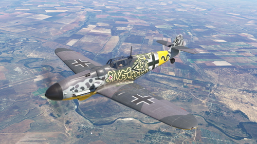 Messerschmitt Bf 109G-4 "Schwarzer Winkel 2" III./JG 52