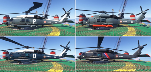 MH60T - French Navy - Mega Pack