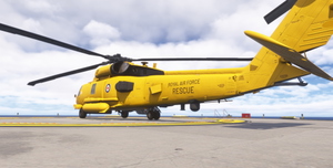 MH60R - ROYAL AIR FORCE RESCUE (Seaking inspiration) thumbnail 3
