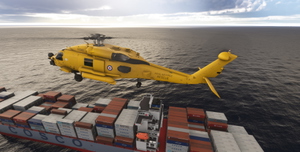 MH60R - ROYAL AIR FORCE RESCUE (Seaking inspiration) thumbnail 5