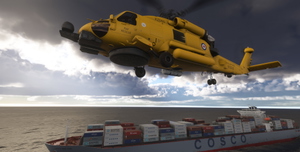 MH60R - ROYAL AIR FORCE RESCUE (Seaking inspiration) thumbnail 6