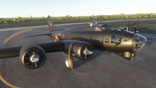 Microprose B-17G British RAF Special Duties BU-H KJ101 No. 214 Sqn