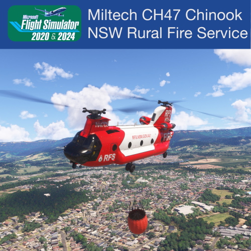 Miltech CH-47D NSW Rural Fire Service N47CU