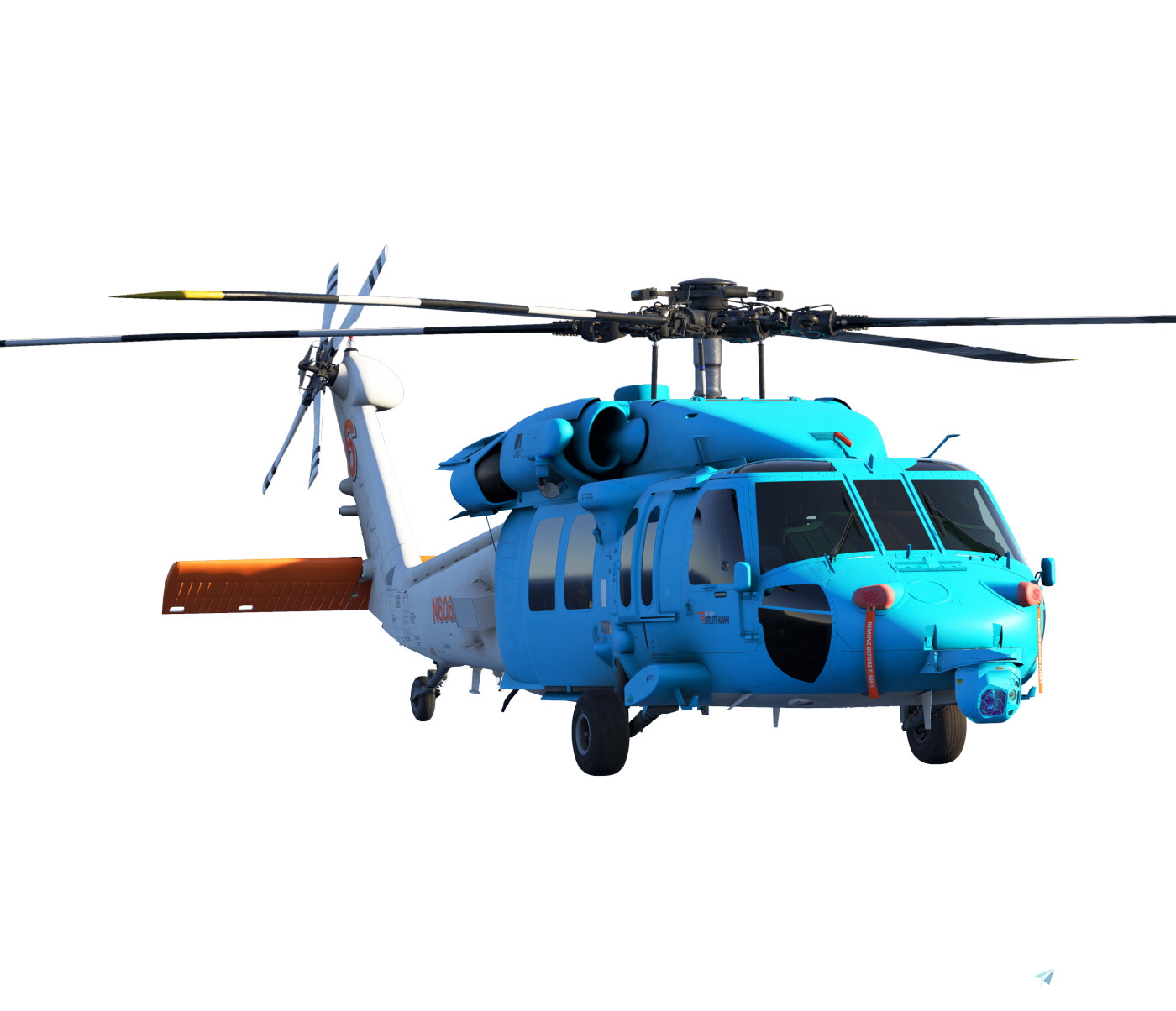 Miltech Simulations MH-60S - Pacific Gas & Electric UH-60A N606PG