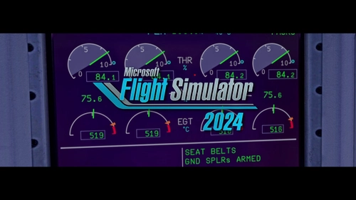 MSFS 2024 "Commercial Airliner" Loading Screen Video