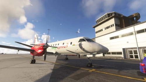 MSFS 2024 Default Saab 340B AirWales G-DRAK