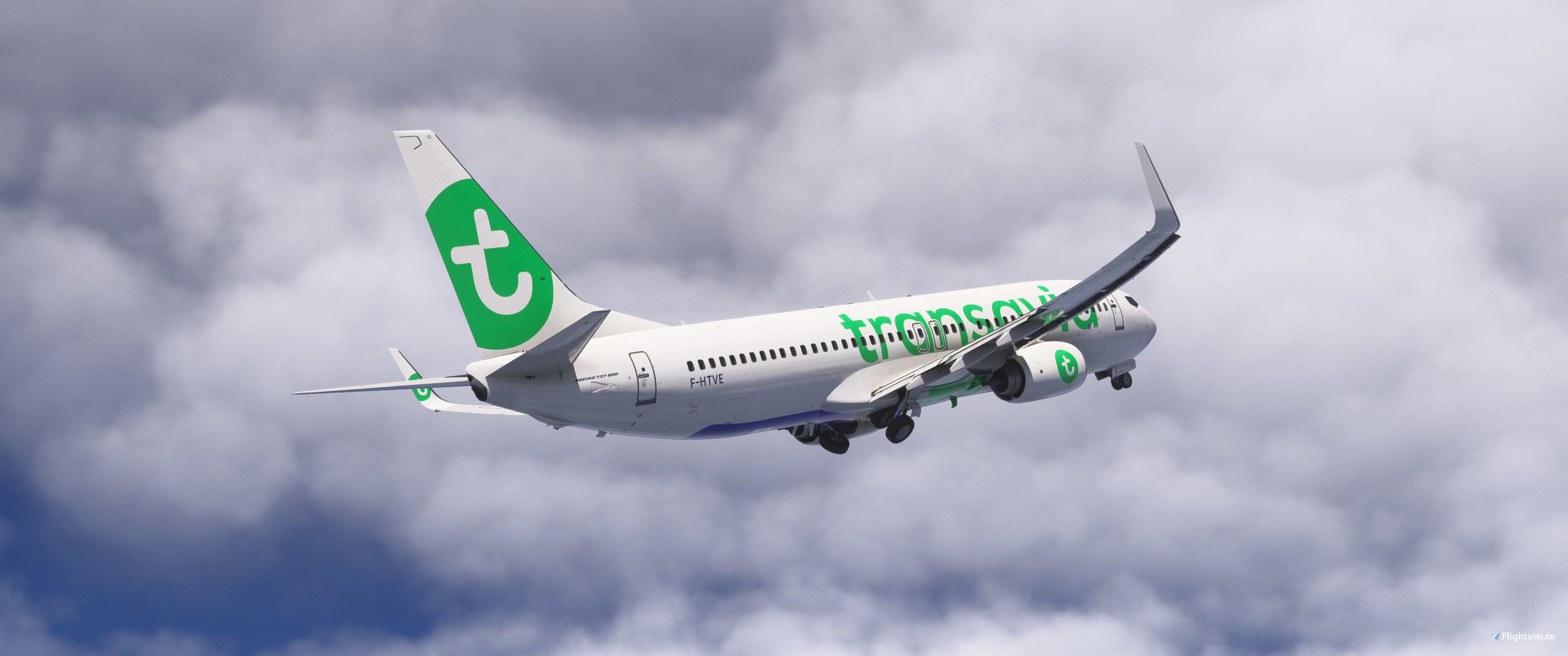 [MSFS 2024] |  Transavia France | F-HTVE + Cabin Interior - PMDG 737-800 - Image 1