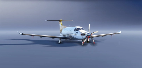Carenado Pilatus PC-12 - 10 Years Livery - Gold Virtual Airlines