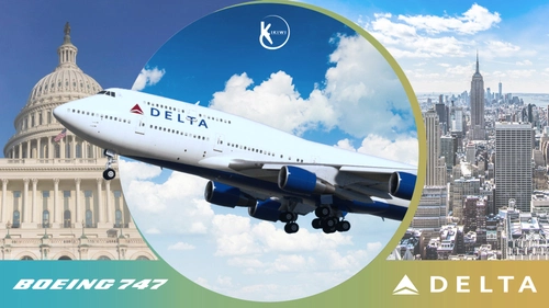 Msmauri Boeing 747-400 Project I Delta Airlines N670US 4K