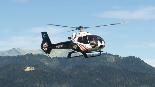N430GR  -  Reach Med 5S  -  CowanSim EC130