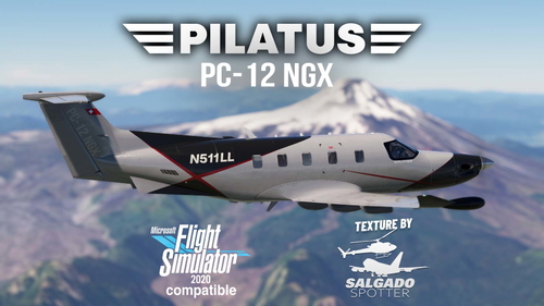 N511LL   Pilatus PC-12NGX  (only fs2020)