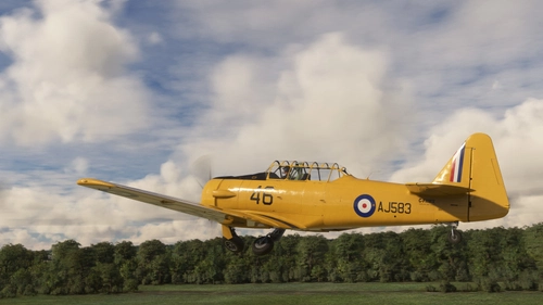 North American T-6 Harvard C-FHWX