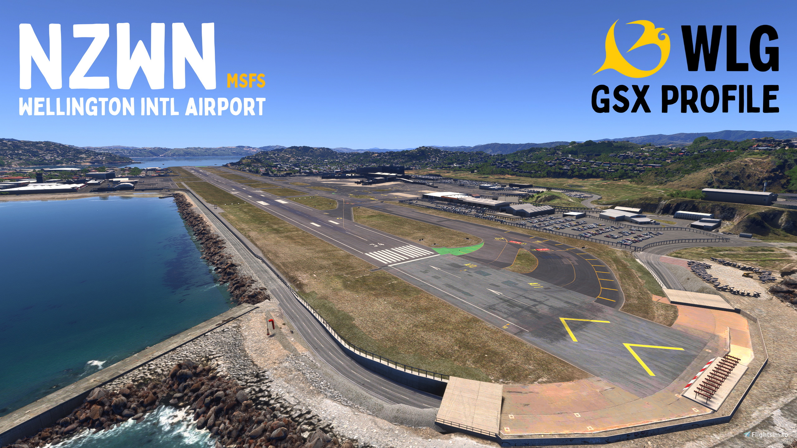 NZWN - GSX Profile Wellington (Flightbeam) - Image 1
