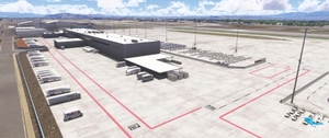 Ontario International Airport, Ontario CA USA - KONT (MSFS2020 V3.1) /  (MSFS2024 V1.1) thumbnail 2