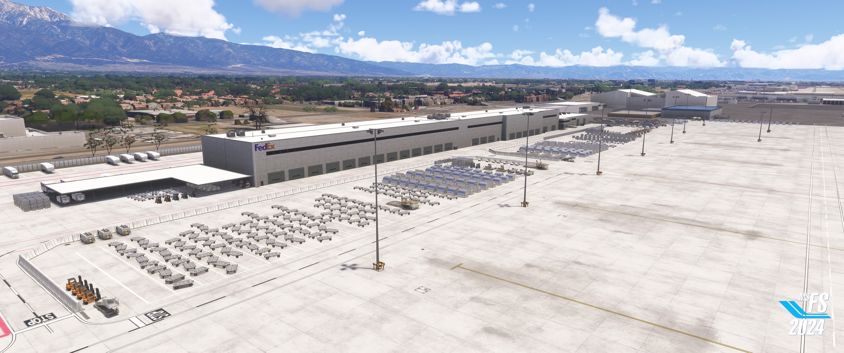 Ontario International Airport, Ontario CA USA - KONT (MSFS2020 V3.1) / (MSFS2024 V1.1) - Image 1