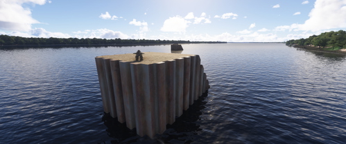 Oromocto Island Old Footings