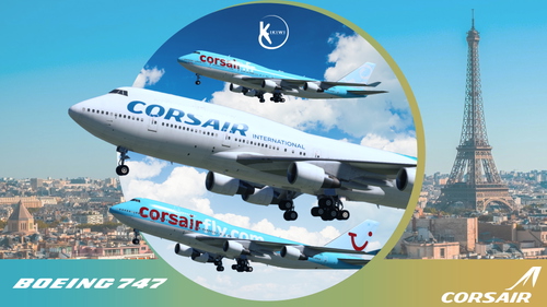 [PACK] Msmauri Boeing 747-400 Project I Corsair Fleet 4K