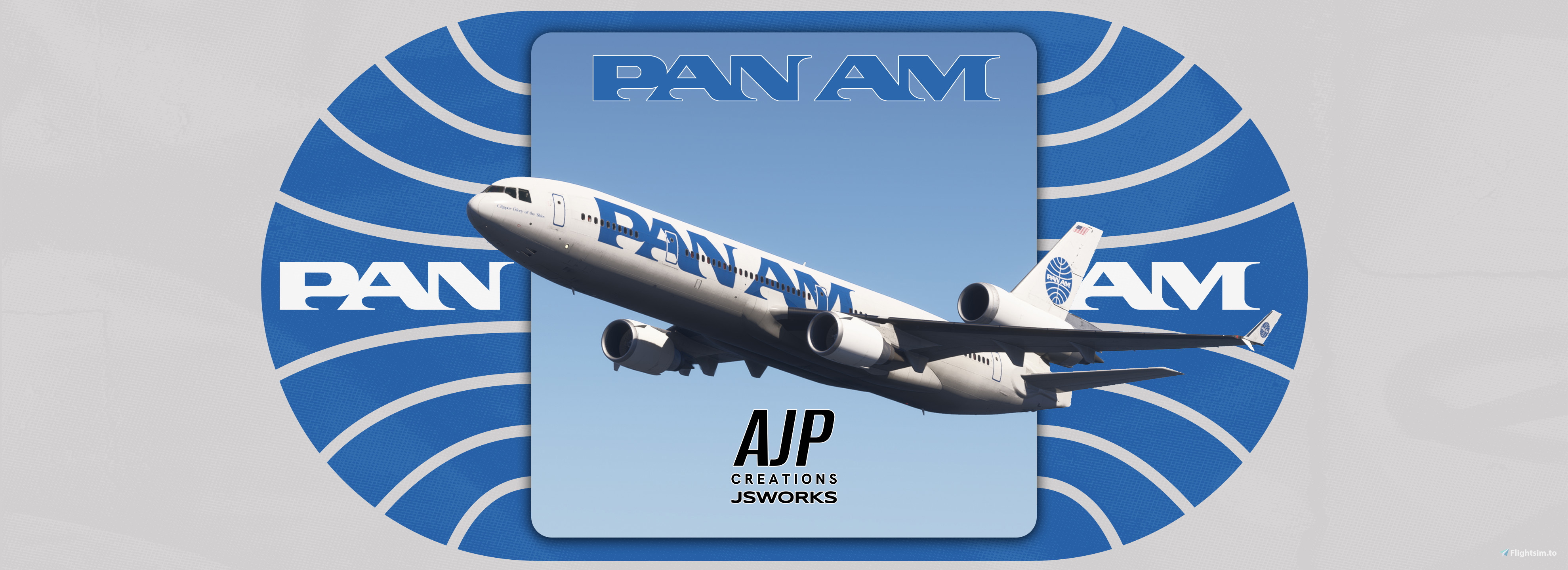 Pan American - 2 Pack - TFDI MD11 v2.0 - Aircraft Liveries for