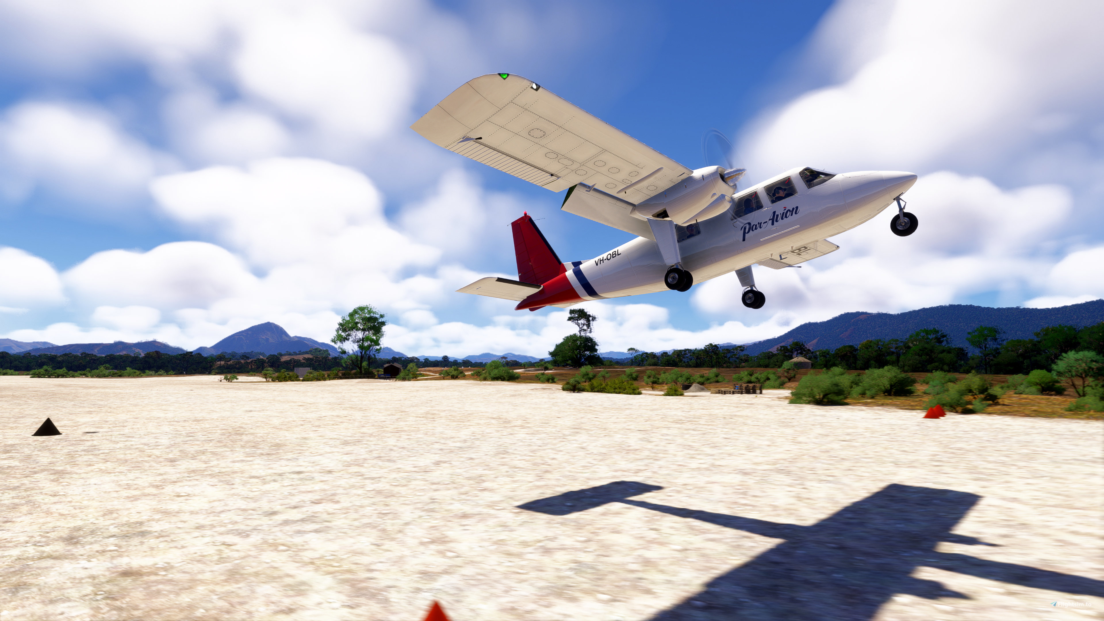 Par Avion Britain Norman Islander repaint for the Blackbox