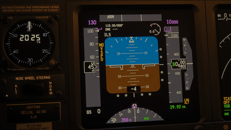 PFD+ | PMDG 737 Color Enhancement for Microsoft Flight Simulator | MSFS