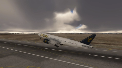 PMDG B777-200LR EP-HBJ Homa Airline
