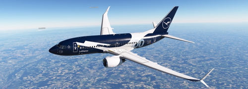PMDG 737-700 Lufthansa 100 Years Livery