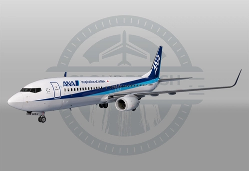 PMDG 737-800 - ANA Wings - 2 liveries [MSFS2024]