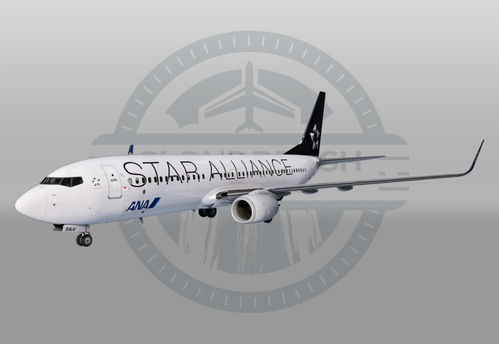 PMDG 737-800 - ANA Wings JA51AN- "Star Alliance" [MSFS 2024]