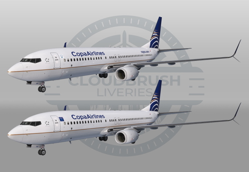 PMDG 737-800 - Copa Airlines - 2 liveries [MSFS2020]