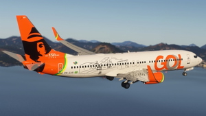 PMDG 737-800 - GOL Linhas Aereas PR-GXR - "Santos Dumont" [MSFS 2024] thumbnail 7