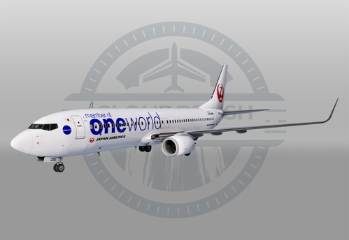 PMDG 737-800 - Japan Airlines JA335J - "fictional Oneworld" [MSFS 2024]