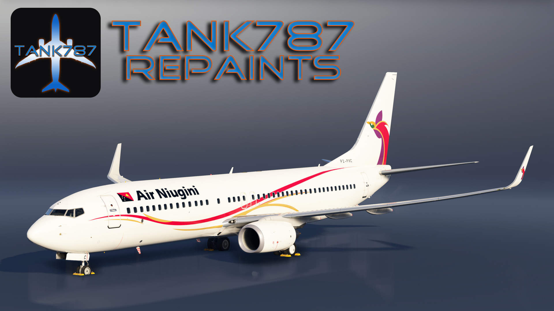 PMDG 737-800 Air Niugini - P2-PXC - Image 1