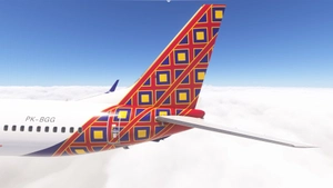 PMDG 737-800 w/ cabin Batik Air (PK-BGG) thumbnail 2