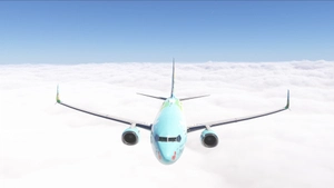 PMDG 737-800 w/ cabin Alaska Airlines Disney Resort - Toontown (N565AS) thumbnail 5