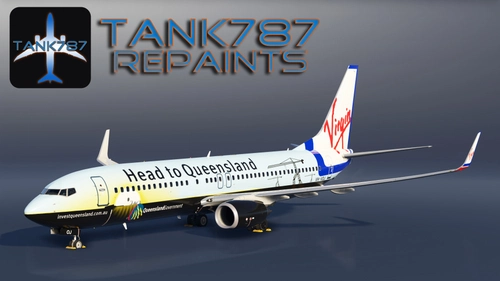PMDG 737-800 Virgin Blue - VH-VOJ Head to Queensland