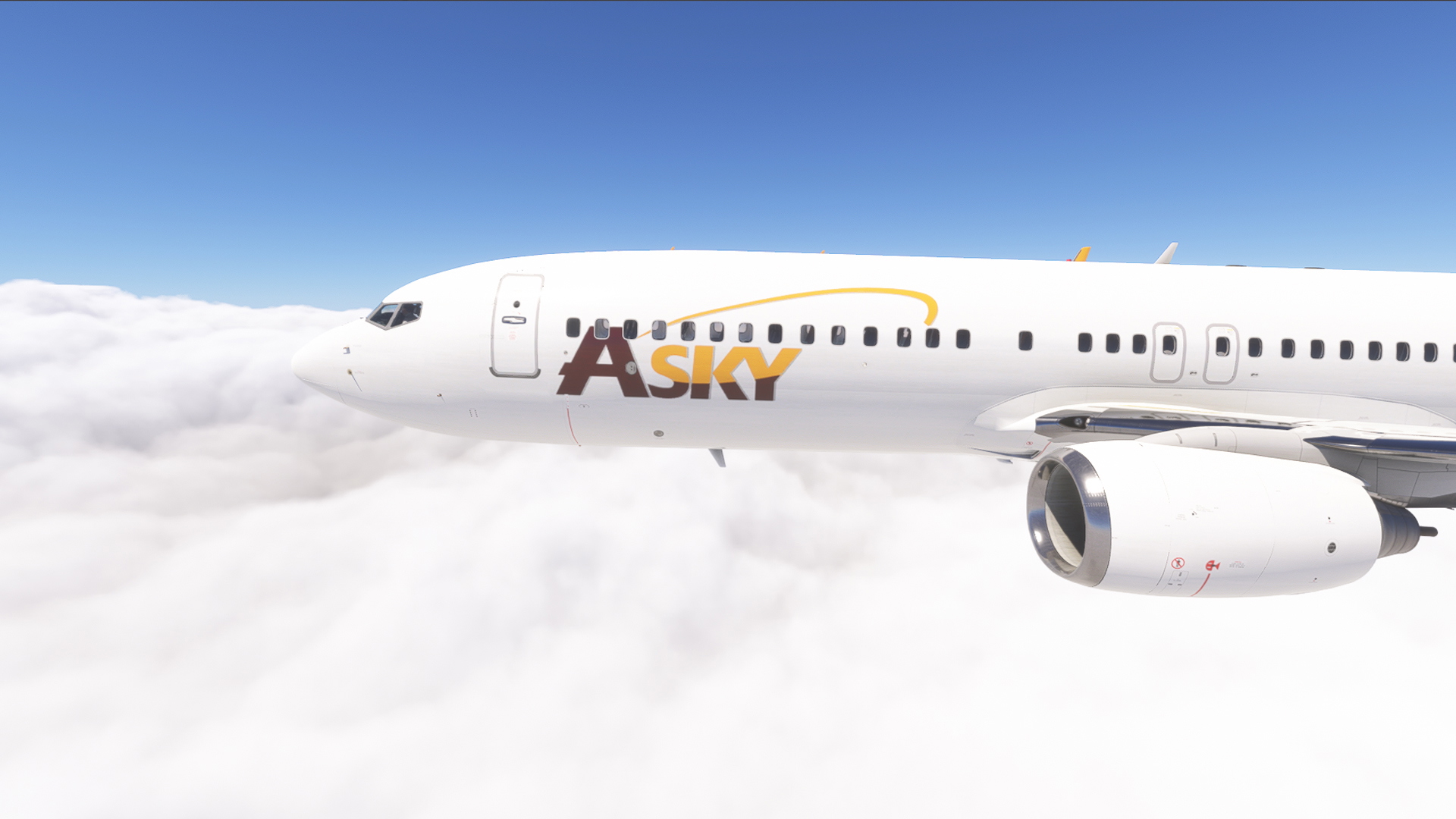 PMDG 737-800 w/ cabin ASky Airlines Fleet - Image 1