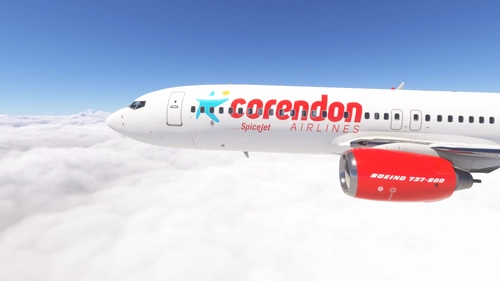 PMDG 737-800 Corendon Airlines op SpiceJet Fleet