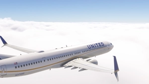 PMDG 737-900ER w/ cabin United Airlines  - Golden Wave (N37502 & N37508) thumbnail 6