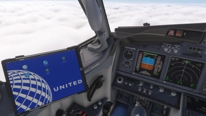 PMDG 737-900ER w/ cabin United Airlines  - Golden Wave (N37502 & N37508) thumbnail 7