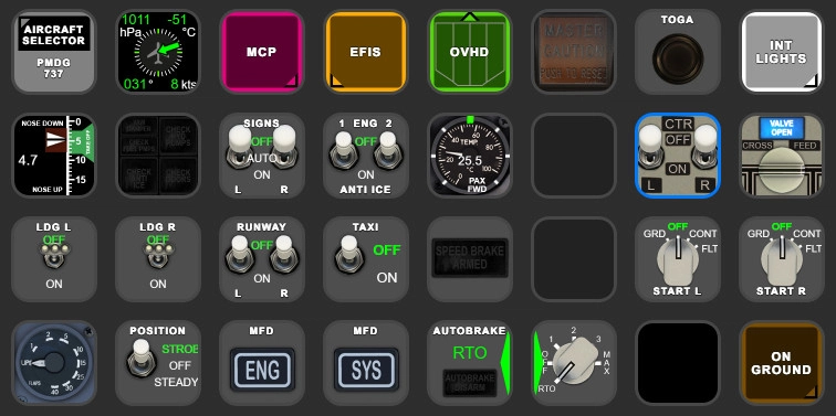 PMDG 737 AAO Scripts & StreamDeck XL & PLUS Profile - Image 1