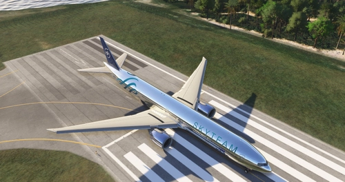 PMDG 777-300ER KLM-Skyteam metal