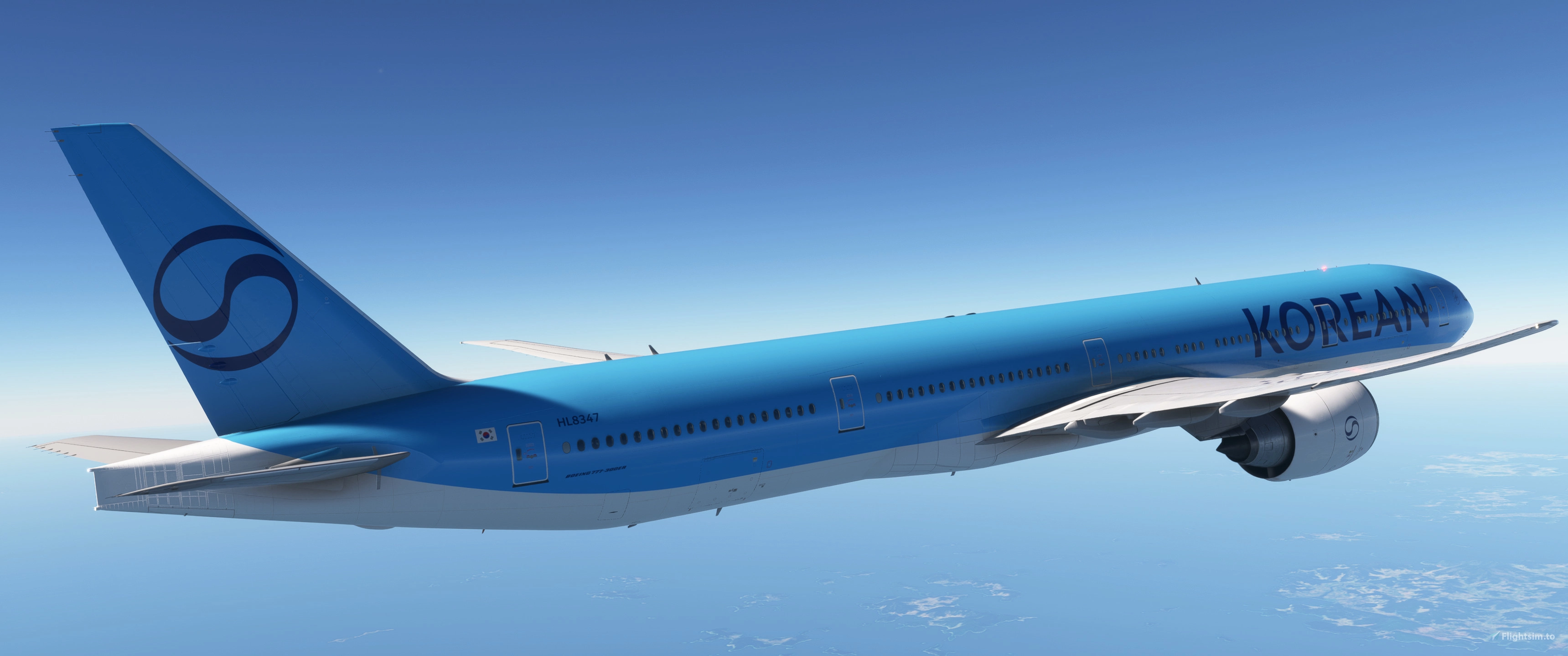 PMDG 777-300ER KOREAN AIR New CI Fleet Pack / 8K - Image 1